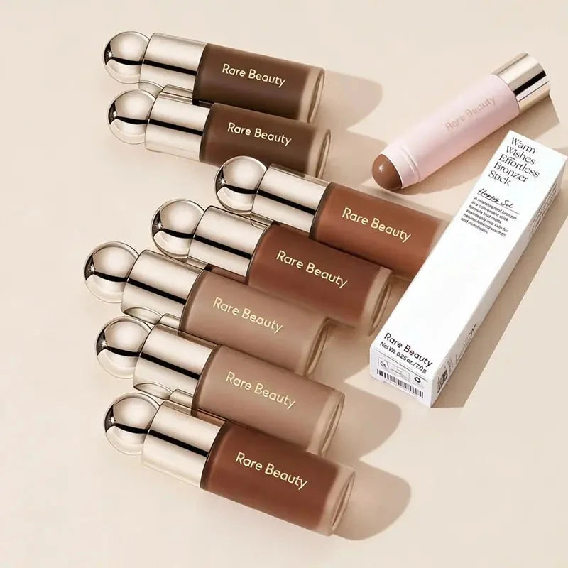 Rare Beauty 3D Face Contour Liquid Bronzer, Smooth Shade, Lasting Natural Nose Shadow, Waterproof Brightening Makeup