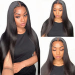40 Inch Glueless HD Lace 13x4 Front Wig Human Hair 13x6 Ready To Wear Straight Wigs With Pre Plucked 5x5 Closure No Glue Needed BareGlow