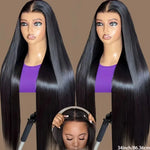 40 Inch Glueless HD Lace 13x4 Front Wig Human Hair 13x6 Ready To Wear Straight Wigs With Pre Plucked 5x5 Closure No Glue Needed BareGlow
