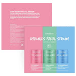 Skin Care Set Facial Serum Collagen Hyaluronic Acid Vitamin Anti-aging Wrinkle Whitening Moisturizing Remove Acne Face Essence BareGlow