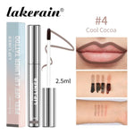 Waterproof Lip Liner Peel Off Tattoo Lipgloss Waterproof Long Lasting Matte Lip Tint Brown Contour Tear-off Lips Stain Cosmetic BareGlow