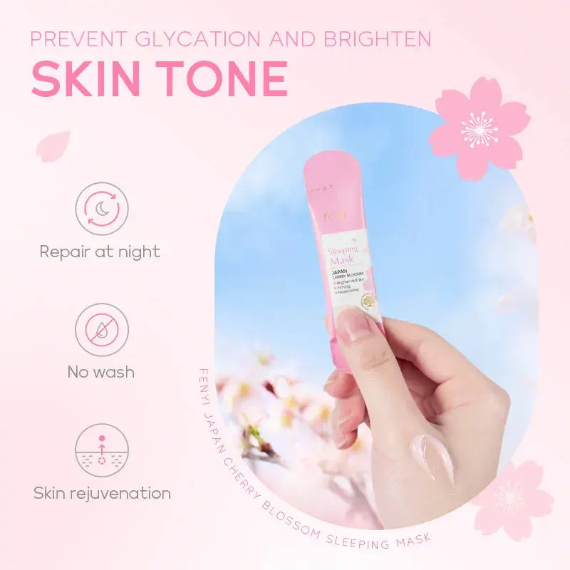 9pcs Facial Products Kit Sakura Skin Care Set Facial Cleanser Face Cream Sunscreen Facial Mask Eye Cream Korean Skincare Product BareGlow