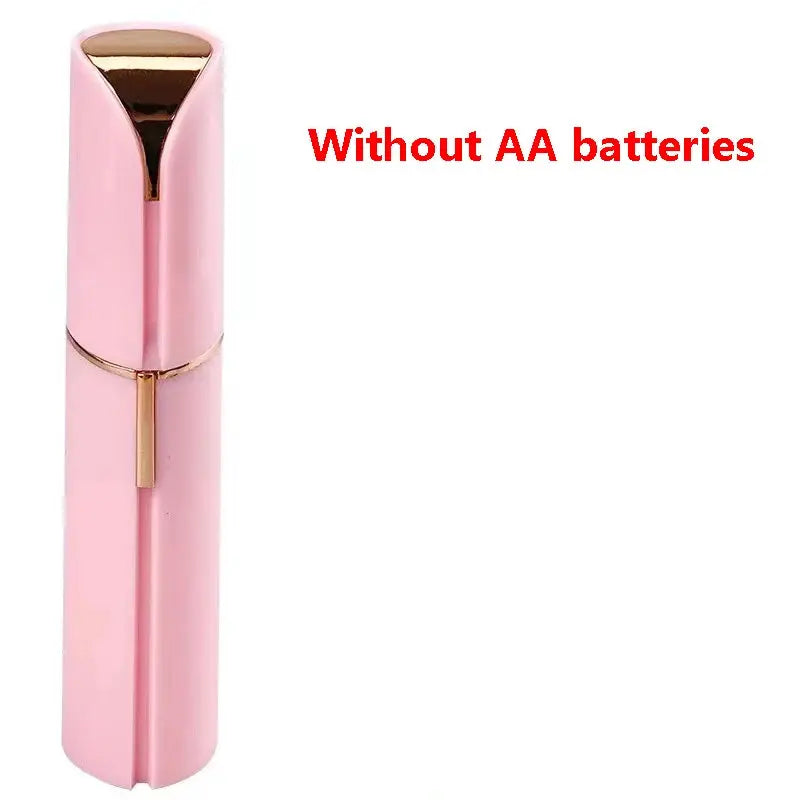 Electric Eyebrow Trimmer Mini Eye Brow Epilator Facial Lipstick Shape Hair Removal Portable Women Painless Razor Shaver Tool BareGlow