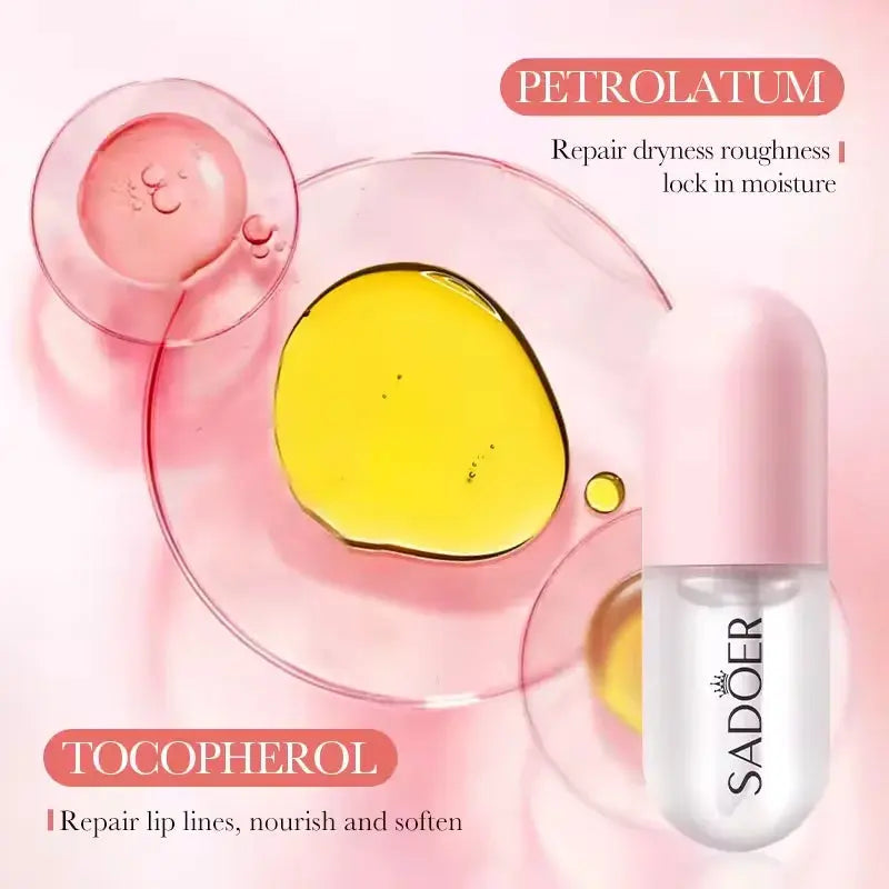 Lip Plumping Essential Oil Instant Sexy Lip Care Nourishing Antiwrinkle Moisturising Ultimate Plumping Lip Gloss Serum Cosmetics BareGlow