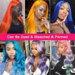 613 Honey Blonde 13x4 Lace Front Human Hair Wigs For Black Women Pre Plucked 13x6 360 Frontal Remy Brazilian Straight Wig 46inch BareGlow