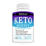 Weight Loss Organic Keto Detox Capsules Flat Belly Deep Cleansing Provides Energy Fat Burning Appetite Suppressant Supplements BareGlow
