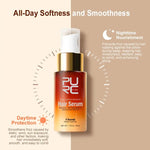 PURC Magic Instant Smooth Hair Serum Nourishing Repair Damaged Leave-In Hair Oil Anti-Frizz Softness Hair Care BareGlow