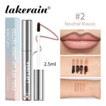Waterproof Lip Liner Peel Off Tattoo Lipgloss Waterproof Long Lasting Matte Lip Tint Brown Contour Tear-off Lips Stain Cosmetic BareGlow