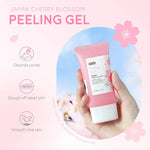 Sakura Face Deep Cleaning Exfoliating Gel Skin Care Whitening Moisturizer Repair Facial Scrub Skin Care 60g BareGlow