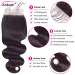 Brazilian Remy Wave Human Hair Bundles with Closure – 4x4, 5x5, 2x6 HD Lace BareGlow
