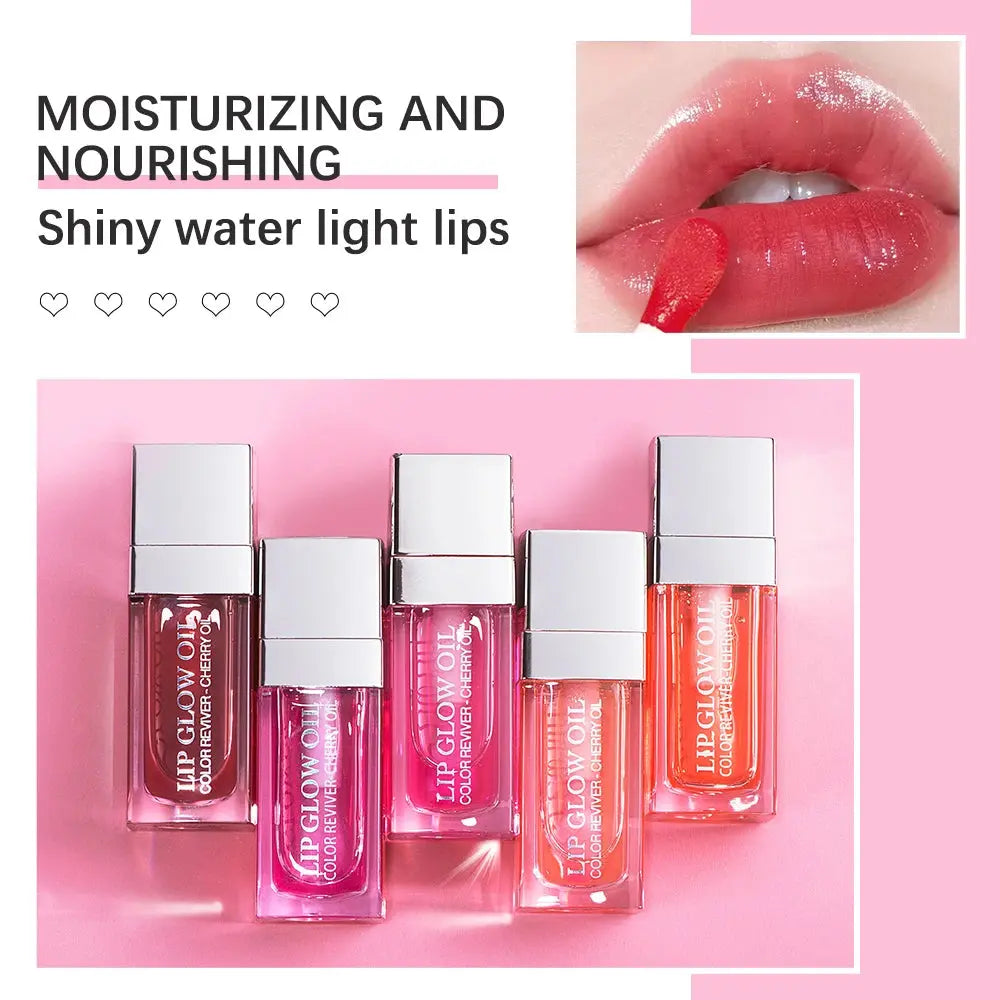 Moisturizing Lip Balm Original Lip Oil Gloss Care of the Lips Benetitnt for Lips Plumping Exfoliating Pink Plumping Gloss Oil BareGlow