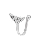 Fashion Gold Color Dragon Butterfly Fake Nose Ring for Women Africa Copper Helix U Shape Faux Aro Nariz Piercing BareGlow
