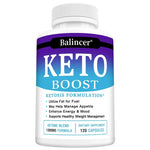 Weight Loss Organic Keto Detox Capsules Flat Belly Deep Cleansing Provides Energy Fat Burning Appetite Suppressant Supplements BareGlow