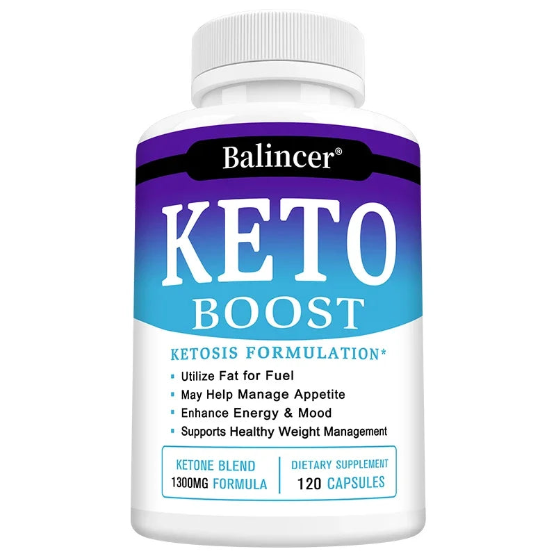 Weight Loss Organic Keto Detox Capsules Flat Belly Deep Cleansing Provides Energy Fat Burning Appetite Suppressant Supplements BareGlow