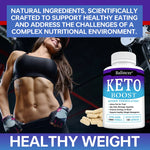 Weight Loss Organic Keto Detox Capsules Flat Belly Deep Cleansing Provides Energy Fat Burning Appetite Suppressant Supplements BareGlow