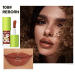 Beauty Glazed Rare Bright Lustrous Lip Essence Moisturizing Shine Shimmer Plumping Lip Tint  Care Oil Gloss for Lip Enhancement BareGlow