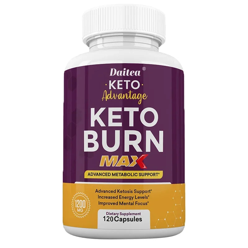Fat Burning Weight Loss Keto Capsules - Metabolism, Healthy Weight Management, Appetite Suppression, Energy, Muscle Mass BareGlow