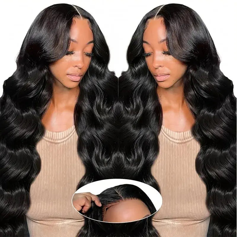 Glueless Burmese Curly Human Hair Wig Ready to Wear 13x4 Deep Wave Curly Lace Front Human Hair Wigs For Woman on Clearance Sale BareGlow