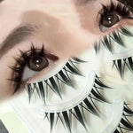 5 Pairs New Cosplay Air False Eyelashes Natural Transparent Thin Band Eyelashes Japanese Simulation Lashes Extension Makeup BareGlow