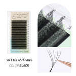 ANNAFRIS Premade Volume Fan YY 3D 4D 5D W-Shaped Lash Automatic Flowering W Lashes Extension Natural Soft Full Dense Mink Lash BareGlow