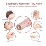 Electric Eyebrow Trimmer Mini Eye Brow Epilator Facial Lipstick Shape Hair Removal Portable Women Painless Razor Shaver Tool BareGlow