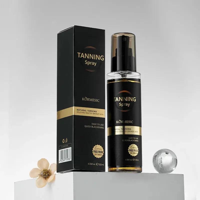 120ml Long-Lasting Tanning Effect Self-Tanning Spray Evenly Moisturizing, Refreshing and Non-Greasy BareGlow