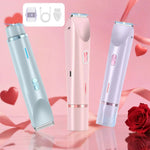 2-in-1 dual-head electric epilator and shaver for underarms, legs and face hair removal, birthday/Christmas gift BareGlow