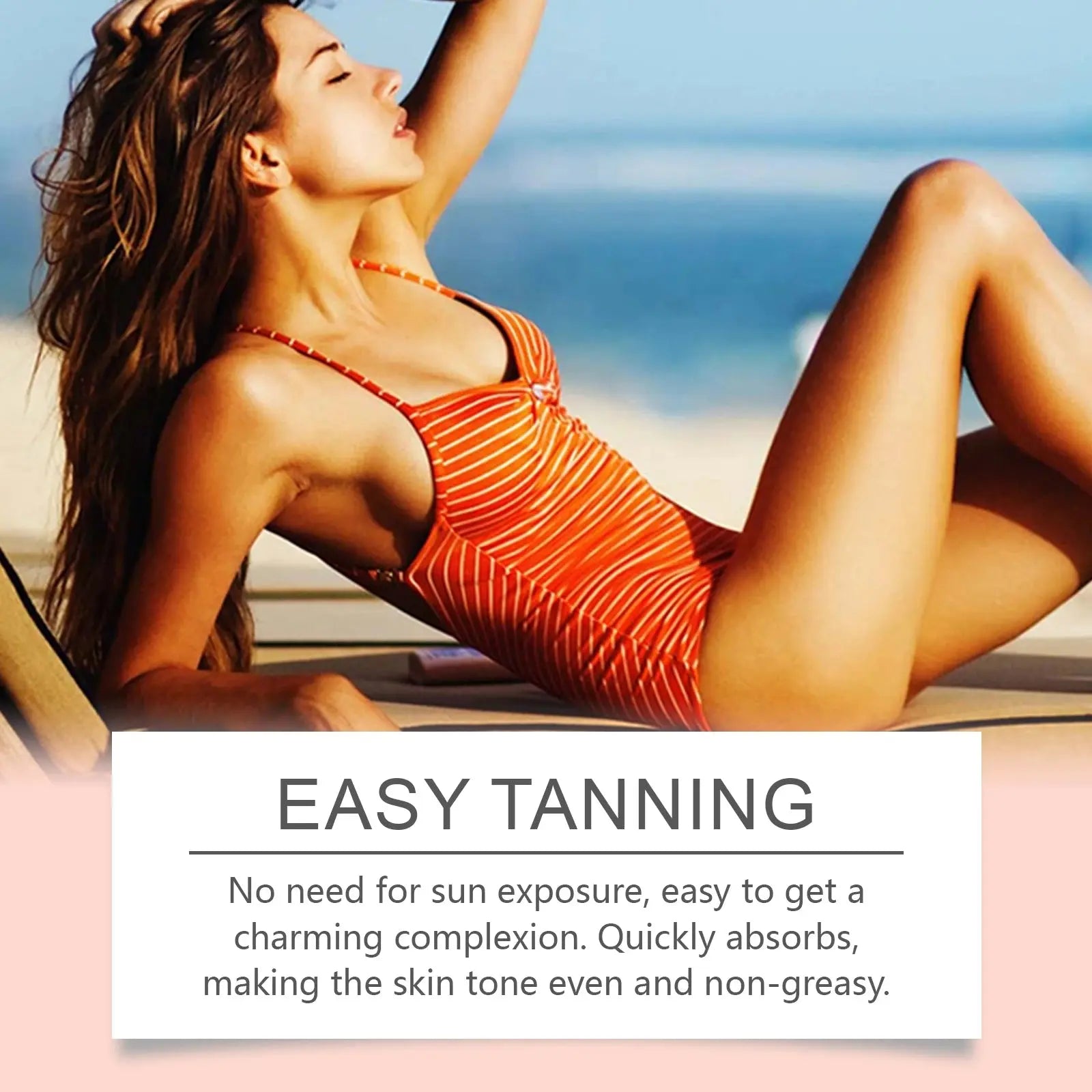 Herbal Self Tanning Essence Spray Sunless Tanning Enhance Skin Melanin Liquid Bronzer Natural Tanner For Body Face Nourishing BareGlow