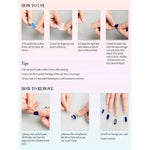 10 Pieces Medium Square Hand Press Nails, Suitable For Party And Daily Wear, Pink, Pink Nails BareGlow
