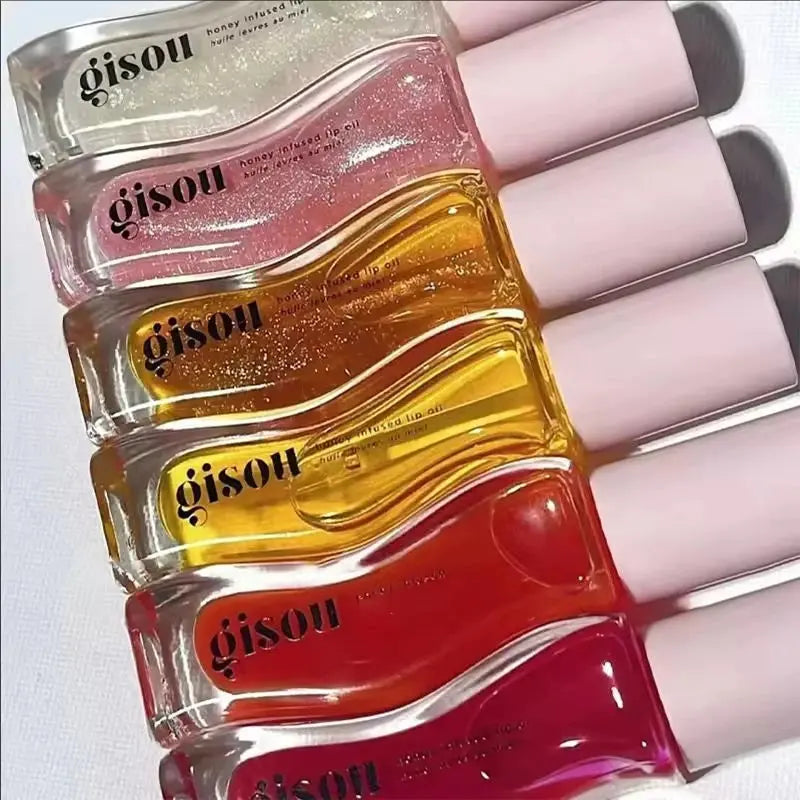 Gisou INS Popular Moisturizing Lip Balm Original Lip Oil Care The Lips Benetitnt For Lips Plumping Exfoliating Plumping Gloss BareGlow