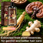 YUITIKUE 4-in-1 Caramel Brown Hair Dye Shampoo 100ml - Natural Instant Color Shampoo with Moisturizing Care BareGlow