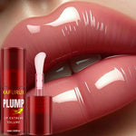 1/2PCS Lip Plump Long Lasting Lip Oil Moisturizing Lip Gloss Serum Instant Volumising Essence Oil Repair Lip Fine Lines Increase BareGlow