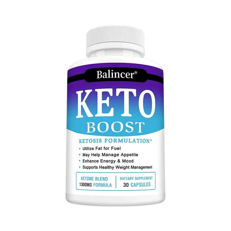 Weight Loss Organic Keto Detox Capsules Flat Belly Deep Cleansing Provides Energy Fat Burning Appetite Suppressant Supplements BareGlow