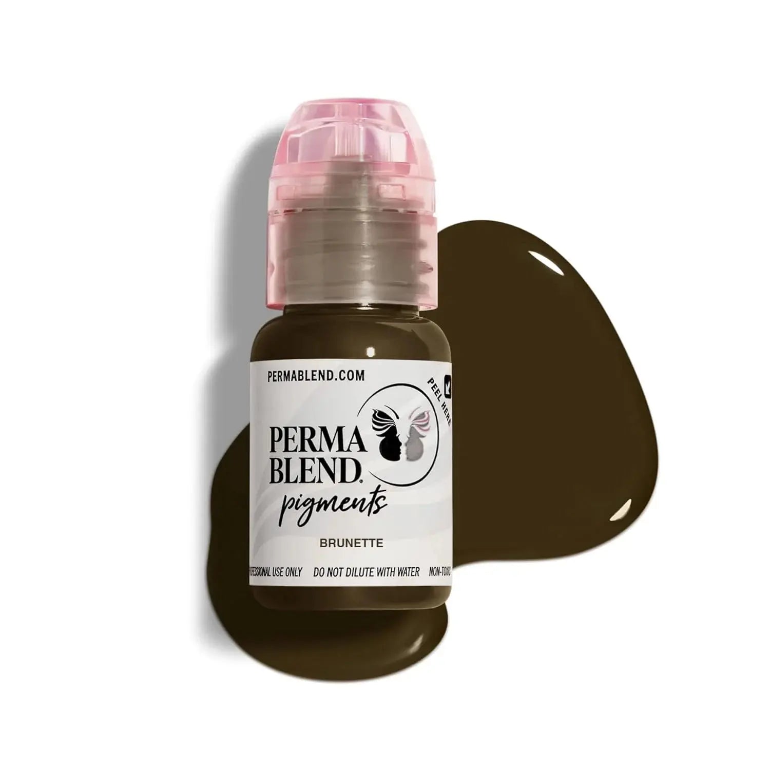 15ML Permanent Makeup Pigment Microblading Supplies for Eyebrow Tattoo Eyeliner Permanent Makeup Professional Tattoo Ink 0.5oz BareGlow