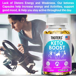 Keto Weight Loss Capsules, Thermogenic Fat Burners for Men and Women, Ketone Supplement Ketogenic Diet BareGlow