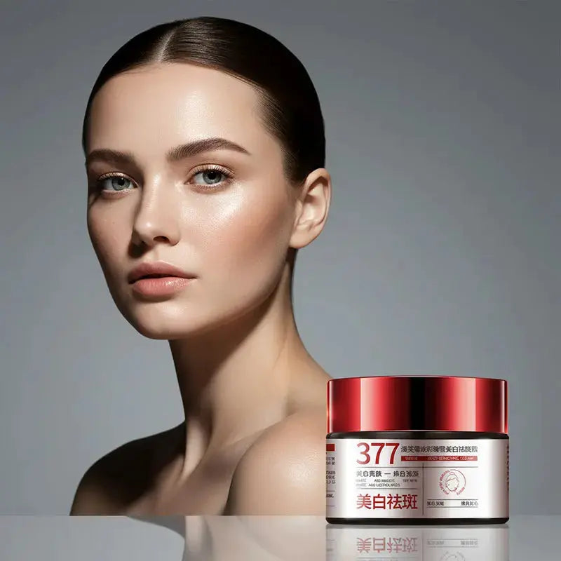 377 Facial Cream,Hydration Facial Moisturizer Skincare For All Skin Types Gentle & Low-Irritant Formula Rejuvenating Cream BareGlow