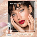 Highlighter Powder Spray Longwear sparkle fairy powder High Gloss Glitter Spray Body Bronzer For Face Body Makeup Cosmetics BareGlow