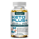Tecepec Keto Plus+ Weight Loss Supplement Fat Burning Capsules Malic Acid Burn Belly Fat and Muscle Supplement Ketogenic Diet BareGlow