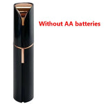 Electric Eyebrow Trimmer Mini Eye Brow Epilator Facial Lipstick Shape Hair Removal Portable Women Painless Razor Shaver Tool BareGlow