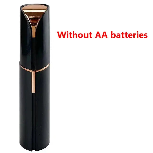 Electric Eyebrow Trimmer Mini Eye Brow Epilator Facial Lipstick Shape Hair Removal Portable Women Painless Razor Shaver Tool BareGlow