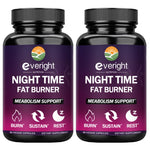 Night Fat Burner - Boost Metabolism, Improve Sleep & Curb Cravings for Effective Weight Loss (Men & Women) BareGlow