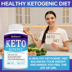Weight Loss Organic Keto Detox Capsules Flat Belly Deep Cleansing Provides Energy Fat Burning Appetite Suppressant Supplements BareGlow