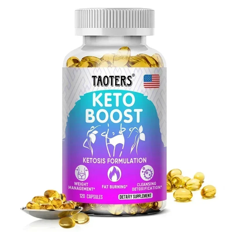 Keto Weight Loss Capsules, Thermogenic Fat Burners for Men and Women, Ketone Supplement Ketogenic Diet BareGlow