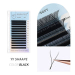 ANNAFRIS Premade Volume Fan YY 3D 4D 5D W-Shaped Lash Automatic Flowering W Lashes Extension Natural Soft Full Dense Mink Lash BareGlow