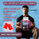 Creatine Monohydrate Gummies - Boost Energy, Build Muscle Mass, and Improve Athletic Performance, Supports Mood Health BareGlow