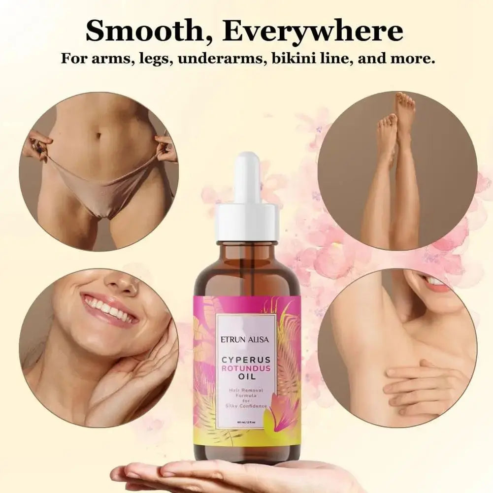 Hair Removal Care Serum Relieves Gentle Moisturizing Care Skin Smooth Nourishing Skin for After Hair Removal and Shaving BareGlow