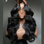 250% Glueless Wig Body Wave Human Hair Wigs Pre Cut 13x4 13x6 HD Lace Frontal Wigs Pre Plucked Curly Lace Front Human Hair Wigs BareGlow