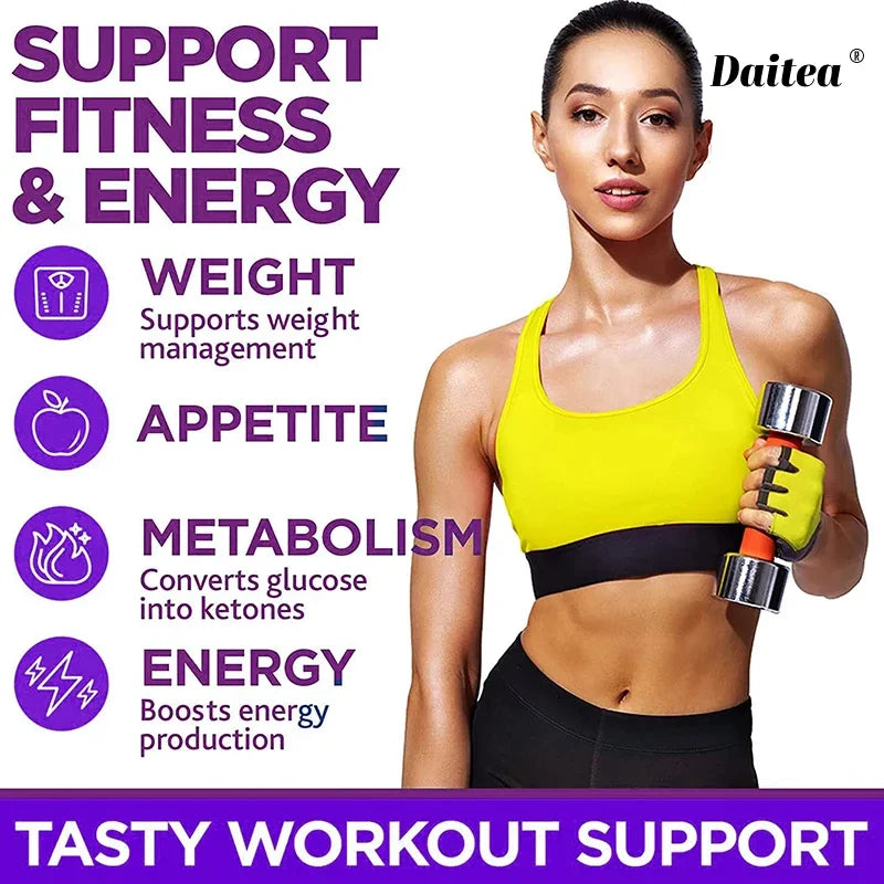 Fat Burning Weight Loss Keto Capsules - Metabolism, Healthy Weight Management, Appetite Suppression, Energy, Muscle Mass BareGlow