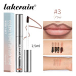 Waterproof Lip Liner Peel Off Tattoo Lipgloss Waterproof Long Lasting Matte Lip Tint Brown Contour Tear-off Lips Stain Cosmetic BareGlow