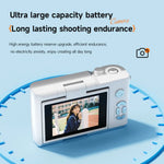 Digital Camera,Autofocus 4K Vlogging Camera for Photography 48MP Portable Compact Point and Shoot Digital Camera for Teens Adult BareGlow